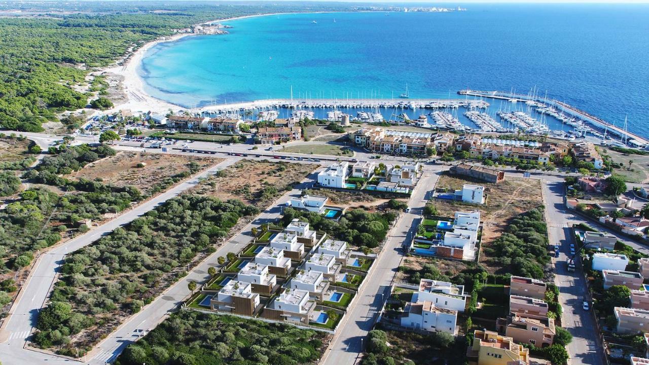 Casa De Lujo Frente A La Playa De Es Trenc Villa Sa Ràpita Kültér fotó